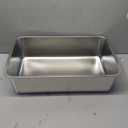 Kirecoo Stainless Steel Cat Litter Box XL- Metal High Sided Cat Pan, Large Stainless Steel Box, Indoor Litter Tray, Non Stick, No Smell, Easy to Clean, Pet Toilet Supplies for Kitten, Kitty, Rabbit (23.43" L x 15.55" W x 5.7" H)