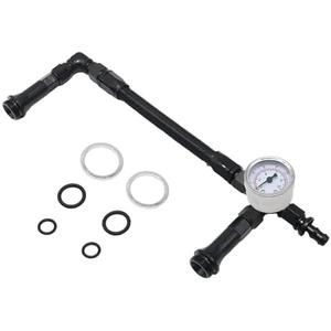 4150 Fuel Braided Line AN6 Automotive Replacement Fuel Lines Carburetor Equipped With Pressure Gauge Replacement for Holley