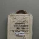 StorageWorks Storage Bins, Shelves Baskets for Organizing, Fabric Closet Organizers with Handles, Metal Frame, Beige-Texture, 2-Pack