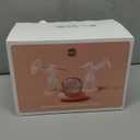 NCVI Electric Breast Pump 8782, Portable Hospital-Grade Double Pump with 4 Modes & 9 Levels, Anti-Backflow, Rechargeable Quiet Breastfeeding Pump for Efficient Comfortable Use at Home, Work or Travel (2200mAh, Pink)