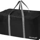 Travel Duffle Bag,96L Extra Large Duffel Bag Lightweight,Waterproof Duffle Bag for Men Women, Black