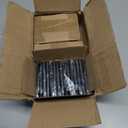 30 Pack Black Door Hinges, 3.5 x 3.5 Inch Black Hinges for Interior Doors 3 1/2 Inch Hinges for Residential Doors, Square Corners Interior Door Hinges for Standard Flat/Bedroom