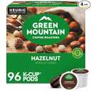 Green Mountain Coffee Roasters Hazelnut Coffee, Keurig Single-Serve K-Cup pods, Light Roast, 96 Count, Size: 24 Count (Pack of 4), BBD 04/17/2028