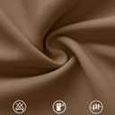 ZESICA Women's Wide Leg Dress Pants 2026 High Waisted Business Casual Palazzo Pants Work Office Slacks Trousers (Brown, S)