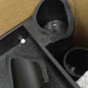 MaxWorks 80774 3-Shelf Utility Plastic Cart with Wheels-225 Lbs Maximum Capacity , Black