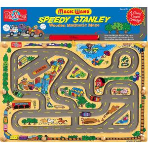 Bendon TS Shure Racecar Magic Wand Magnetic Maze with 3 Magnets and Magnetic Magic Wand 50294