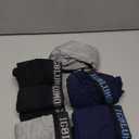 IGOLUMON Mens Underwear, Relaxed Fit Boxer Shorts 6 Pack, Bamboo Rayon Boxers for Men, Classic Boxer Shorts Button Fly (Medium, 2-black/2-grey/2-navy Blue)