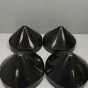 Dock Piling Caps, Flat Top Design Piling Caps and Cone Style Pylon Cap for Marine Docks Post Pole, Marine Dock Flat/Coned Piling Cap Cover for Post Pole Pylon Pipe