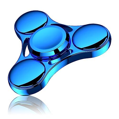 ATESSON Fidget Spinners Toy,Ultra Durable Stainless Steel Bearing High Speed 3-5 Min Precision Brass Metal Finger Spinner,EDC ADHD Stress Relief Anxiety Relieves Reducer for Kids and Adults