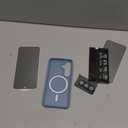 [4 in 1] Magnetic for Samsung Galaxy S25 Ultra Case, 2 Pics Privacy Screen Protectors and 1 Pic Camera Protector, Fit for MagSafe, Military Grade Shockproof Translucent Matte S25 Ultra Cover, Teal