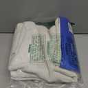 MIULEE Linen White Curtains 84 Inch Length 2 Panels Set for Living Room Bedroom Semi Sheer Light Filtering Farmhouse Rod Pocket Long Soft Thick Linen Textured Window Drapes W42XL84