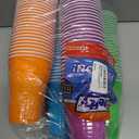 Hefty Party On Disposable Plastic Cups, Assorted, 16 Ounce, 100 Count