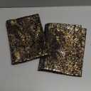 JELLYMONI Sparkling Decorative Pillow Covers Set of 2, Gold Glitter Throw Pillows Cover 18 x 18 Inch for Living Room Bed Sofa Couch, Morden Home Luxury Decor(18x18in,Gold Brown)