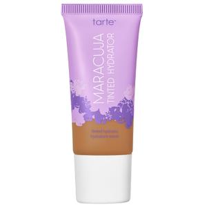 tarte maracuja tinted moisturizer  Lightweight Sheer Foundation with Buildable Longwear Coverage, Hyaluronic Acid, Turmeric, Aloe for Hydrated Skin, Vegan & Cruelty Free (40N tan neutral)
