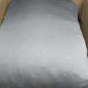 YZ HOME Cooling Body Pillow for Adults- Pillow Insert with Shredded Blue Memory Foam, Soft Support for Side Sleepper, Pregnant Women, Back Pain Relief, Washable Pillowcase (20x54 Inch, Grey)