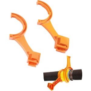 2PCS RV Sewer Hose Wrench,Car Accessories RV Sewer Cap Wrench,Drain Cleanout Cap Removal Tool for Connecting and Disconnecting Sewer Hoses,Fits Most 3-Inch & 4-Inch Male/Female RV Sewers Caps