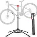 CXWXC Bike Repair Stand - Bicycle Stand For Maintenance Workstand - Ebike Repair Stand Shop Home Mechanics for Mountain Road Bike and E Bike (Black)