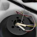 Mpayel Ceiling Fans with Lights, 56" Flush Mount Ceiling Fan with Light and Remote/APP Control, Low Profile, Modern Ceiling Fan Reversible, Dimmable, Noiseless, Black for Bedroom