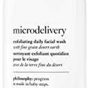 Philosophy Microdelivery Exfoliating Daily Facial Wash - with Fine Grain Desert Earth & Gentle Amino Acids - Scrubs Away Impurities & Dead Skin Cells to Alleviate Dryness and Rough Texture