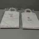 2 x Super Z Outlet Paper Gift Bags with Handles 8" x 10.25" x 4.25" for Arts & Crafts Projects, Coloring, Birthdays, Shopping, Presents (13 Pack) (White)