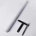 practicalWs White Wallpaper Peel and Stick with Tools, White Wall Paper Roll Self-Adhesive and Waterproof, Thickened Solid Color Whites Contact Paper for Cabinets Countertop 17.7'' x 393.7''