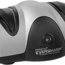 Presto 08800 EverSharp Electric Knife Sharpener, 2-Stage System, Silver/Black