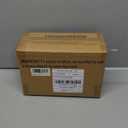 ROSE BLOOM Small Metal Wire Storage Basket, Decorative Wood Base Organizer Bins for Bathroom, Kitchen, Laundry Room, Pantry, Basket for Toilet Paper, Fruits, Spices (2 Pack) (Black - Large)