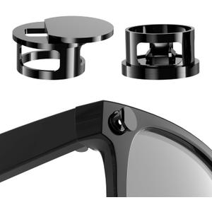 Adjustable LED Light Covers for RayBan Meta AI Glasses Wayfarer, Skyler Gen2 Headliner HSTN,Oakley, Flash Cover Easy Block Out Light When Recording Day & Night 2Pack