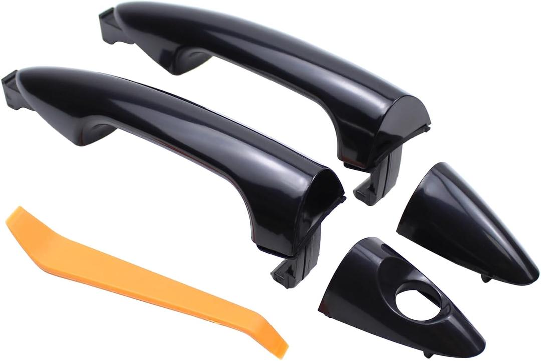 ApplianPar Front Driver and Passenger Side Exterior Door Handle for Hyundai Accent 2012-2017