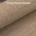 U'Artlines Faux Jute Checkered Area Rug 5x7, Washable Non Slip Rug