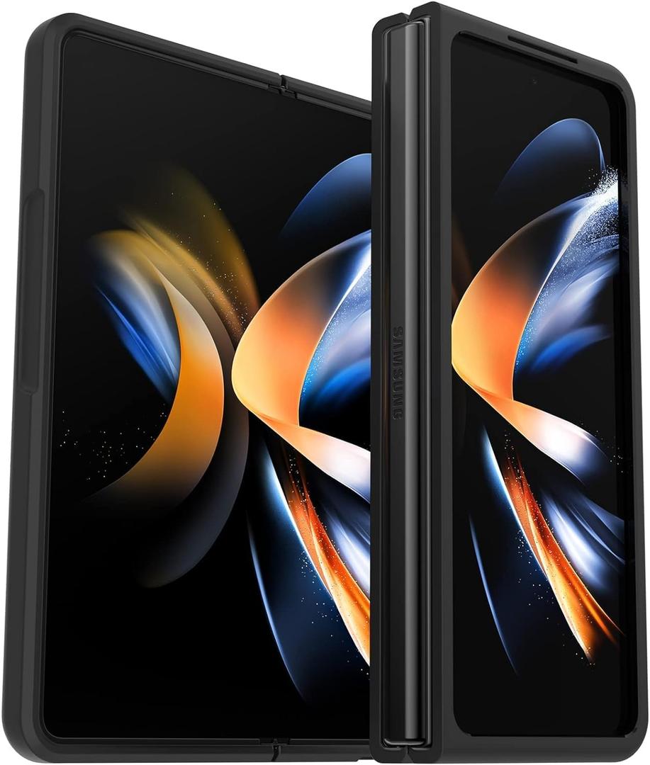 OtterBox Thin Flex Case for Samsung Z Fold4, Non-Retail Packaging - Black