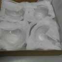 3 Sizes of Clear Glass Bowls, 2.5, 3.5 & 8.5 oz, Small Prep Bowls for Salt, Herbs, Spices and Dry Ingredients, Set of 12