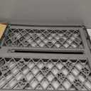 MYPET North States Paws Portable Pet Gate: 26-40" Wide. Pressure Mount. No Tools Needed. Made in USA, 23" Tall, Expandable, Durable Dog Gates for Doorways, Fieldstone Gray
