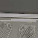 Zenna Home Tension Pole Shower Caddy Corner Organizer, Adjustable Standing Shower Caddy with 4 Baskets and Built in Towel Bar, Rust Resistant Bathroom Tension Rod Organizer, 60 to 97 Inch, White