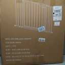 NEWBULIG 30" Tall Baby Gate for Stairs and Doorways, Pressure Mounted