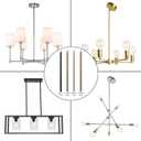 Matte Black M10 Threaded Extension Rod for Pendant Light, Island Lighting, Chandeliers,Lighting Fixture downrods & Stems,12 Inches