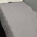 2025 Waterproof Dog Blankets (30"x70") Comfy Sofa Mat for Pets, New Upgrade Bed Couch Pads Super Soft Anti Slip, Indoor Incontinence Sofa Furniture Protector Durable Washable Blanket (Light Grey)