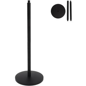 plplaaoo Detachable Lantern Stand with Base Multifunctional Aluminum Alloy Outdoor Camping Lamp Stand for Beach Camping Hiking Picnic