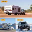 Trailer Lock with Keys Fit 1-7/8 ",2 ",and 2-5/16" Couplers,Universal Accessories for Boat,Vehicles,Trailers and Rv,Heavy-Duty Steel