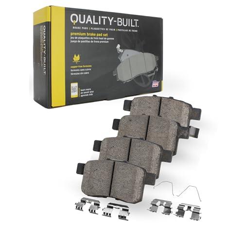 QUALITY-BUILT Rear Ceramic Brake Pads, Premium 1001-2221C, Compatible with 2019-2025 BMW/Toyota (230i,230i xDrive,330e,330e xDrive,330i,330i xDrive,430i,430i Gran Coupe,430i xDrive,430i xDrive Gran)
