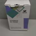 IMIPAW Automatic Cat Feeders, 3L Timed Cat Dry Food Dispenser with Desiccant Bags, Dual Power Supply, Programmable Portion Size, 6 Meals, 20 Portions Per Day, Auto Pet Feeder for Cats and Small Dogs (White)