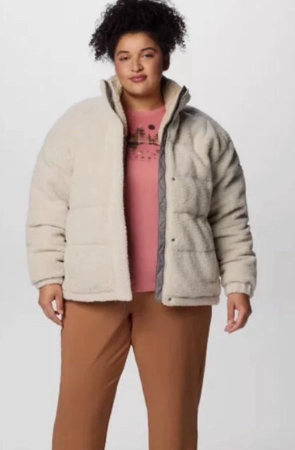 Columbia Women's Sherpa Down Ruby Falls Novelty Jacket Plus Size 2X New with tag Columbia Women's Sherpa Down Ruby Falls Novelty Jacket Plus Size 2X New with tag