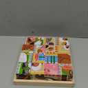 Melissa & Doug Farm Wooden Cube Puzzle With Storage Tray - 6 Puzzles in 1 (16 pcs) - FSC Certified