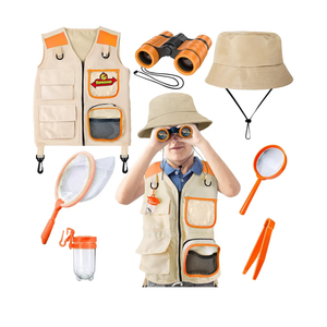 Kids Explorer Kit & Bug Catcher Kit, Kids Camping Gear for Kids, Outdoor Exploration Set with Vest & Hat, Ideal Outdoor Camping Adventure Toys for Ages 3 4 5 6 7 8 Boys Girls