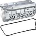 12320-R70-A00 Aluminium Rear Engine Valve Cover Compatible with 2008-2017 Honda Accord Odyssey Pilot Ridgeline Crosstour 2009-2015 Acura MDX RDX TL ZDX 3.5L 3.7L,Replaces# 12320R70A00 264-490