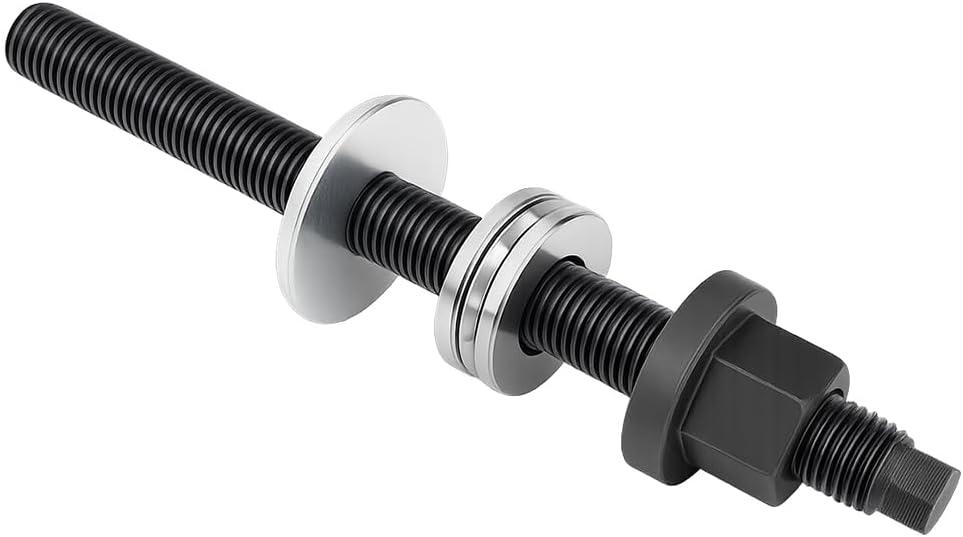 Car Harmonic Balancer Installer, Iron OEM# 551141 Vehicle LS Engines Crank Pulley Installation Tool, Automitive Crank Pulley Install Tool Accessories, Compatible with LS1 LS2 LS3