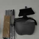 MR.SIGA Broom and Dustpan Set with Adjustable Long Handle, Upright Combo for Floor, Cleaning Lobby, Gray