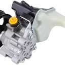 Power Steering Pump with Reservoir Fit for Dodge Charger Challenger Grand Cherokee 300 2012 2013 2014 2015 2016 2017 2018 2019 2020 New Power Assist Pump with Pulley 5181854AA 5181778AB
