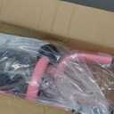 Umatoll Tricycle for Toddlers 2-5 Year Old, Ajustable Toddler Bike Outdoor Toys, Birthday Gift for Girl Age 2-4, Trike with Light up Wheels (Pink)