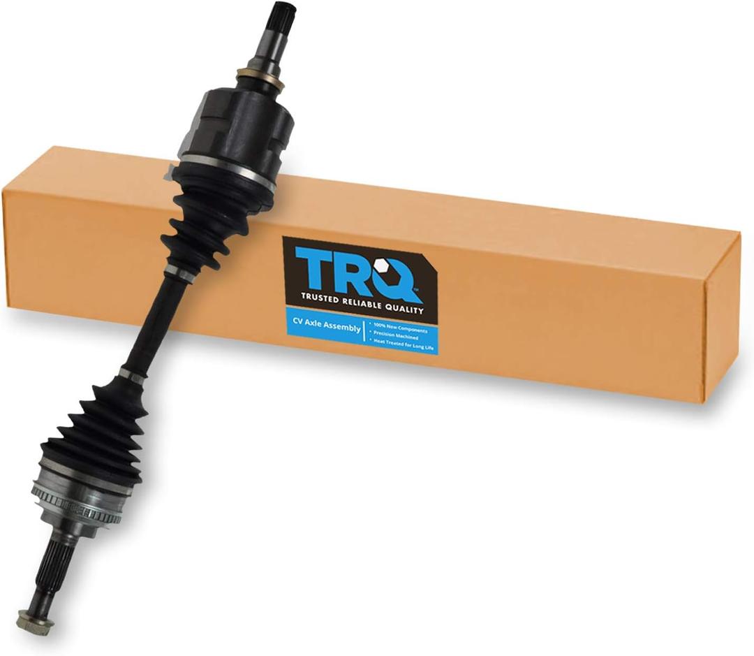TRQ Driver Side CV Axle Assembly Compatible with 1993-2002 Toyota Corolla 1990-1993 Celica ST Manual Transmission 1987-1989 MR2 1998-2002 Chevrolet Prizm 1993-1997 Geo Prizm